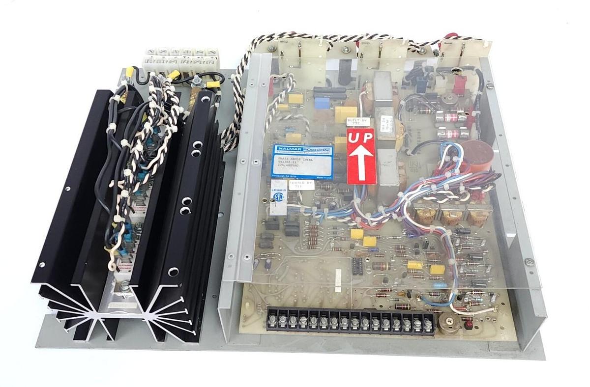 Used HALMAR ROBICON 441302.11 PHASE ANGLE CNTRL 27A, 480VAC