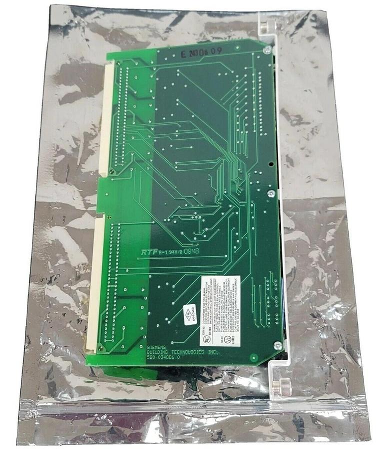 NEW SIEMENS 500-033250 CRC-6 FIRE ALARM RELAY CARD REV. 02.01 500033250 CR6