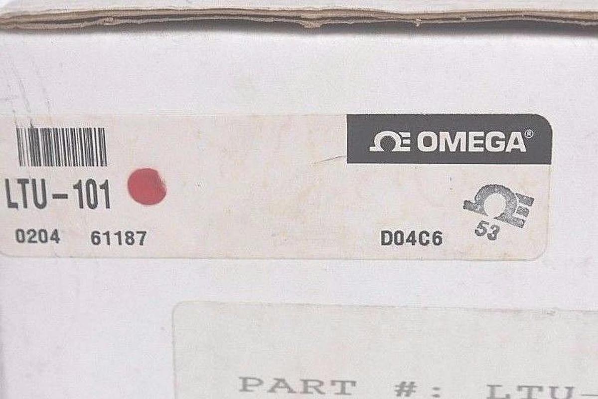 Used NIB OMEGA LTU-101 LEVEL SENSOR TUNING FORK 12-36VDC 8FT CABLE, LTU101