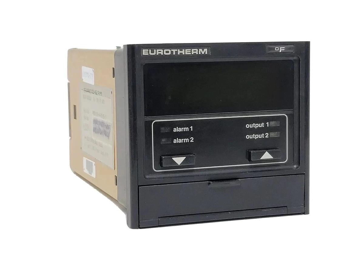 Used EUROTHERM 810 029J TEMPERATURE CONTROLLER DIGITAL DISPLAY 0-600F DEG. TYPE J