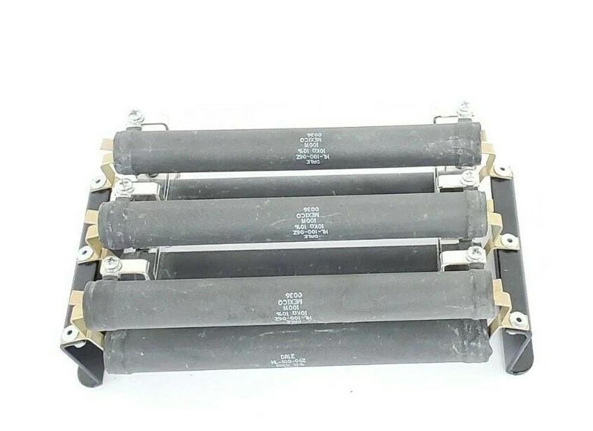 NEW RELIANCE GMC 610275 11B BUS BAR ASSY 61027535R W/ DALE HL-100-06Z RESISTORS