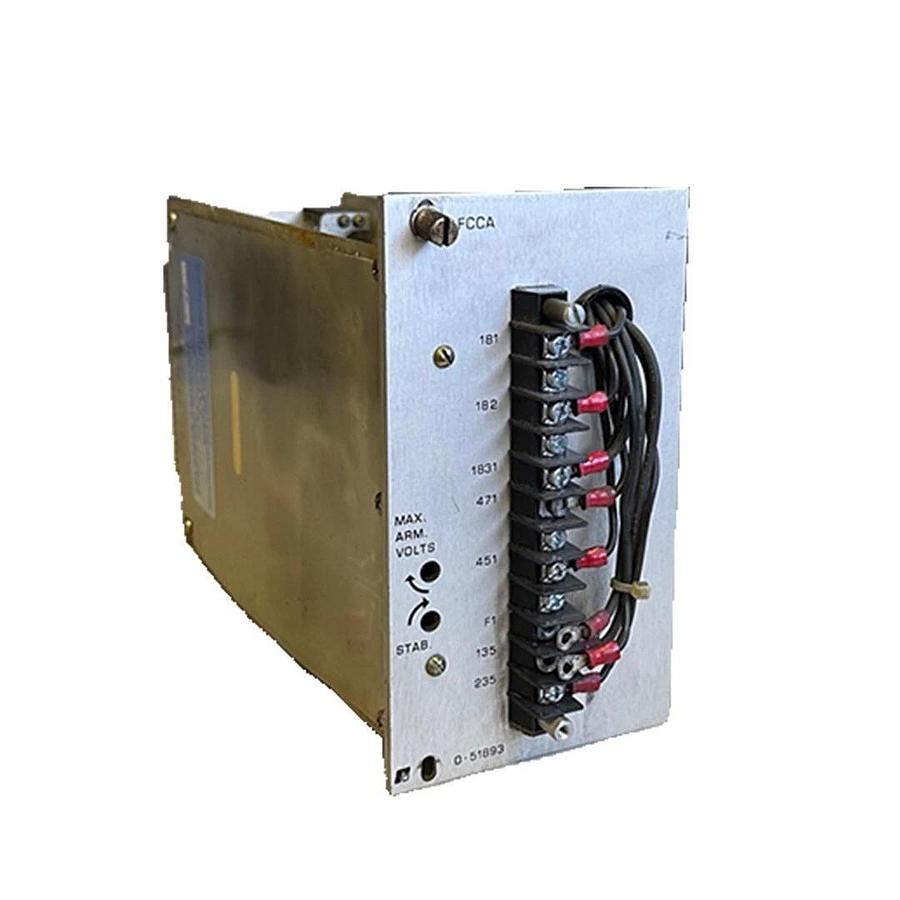 Used RELIANCE ELECTRIC 0-51893 / 051893 FCCA FIELD CONTROLLER 12-TERMINAL