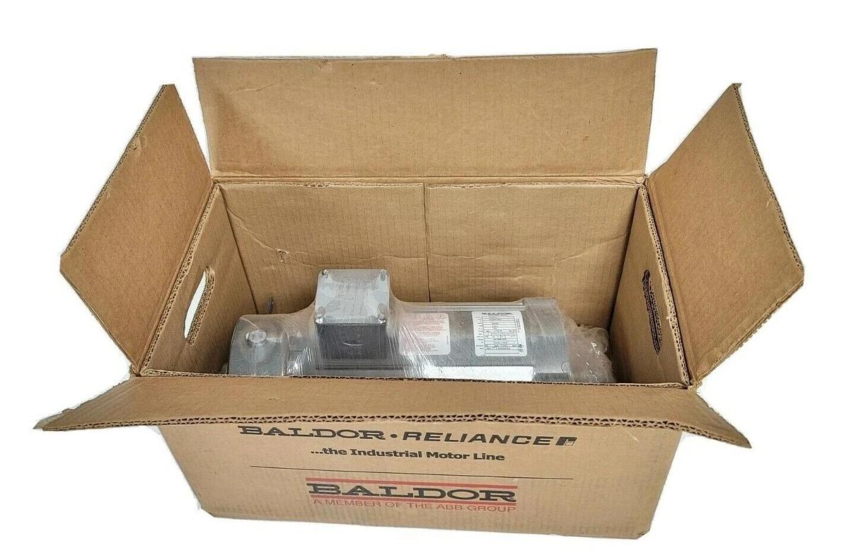 Used NIB BALDOR VRBM3546 3-PHASE MOTOR 1HP 60HZ 1725RPM 230/460V