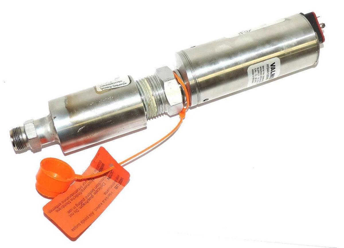Used METSO VALMET HG4A12SH0 PRESSURE TRANSMITTER WITH M546197 MOUNTING COUPLING