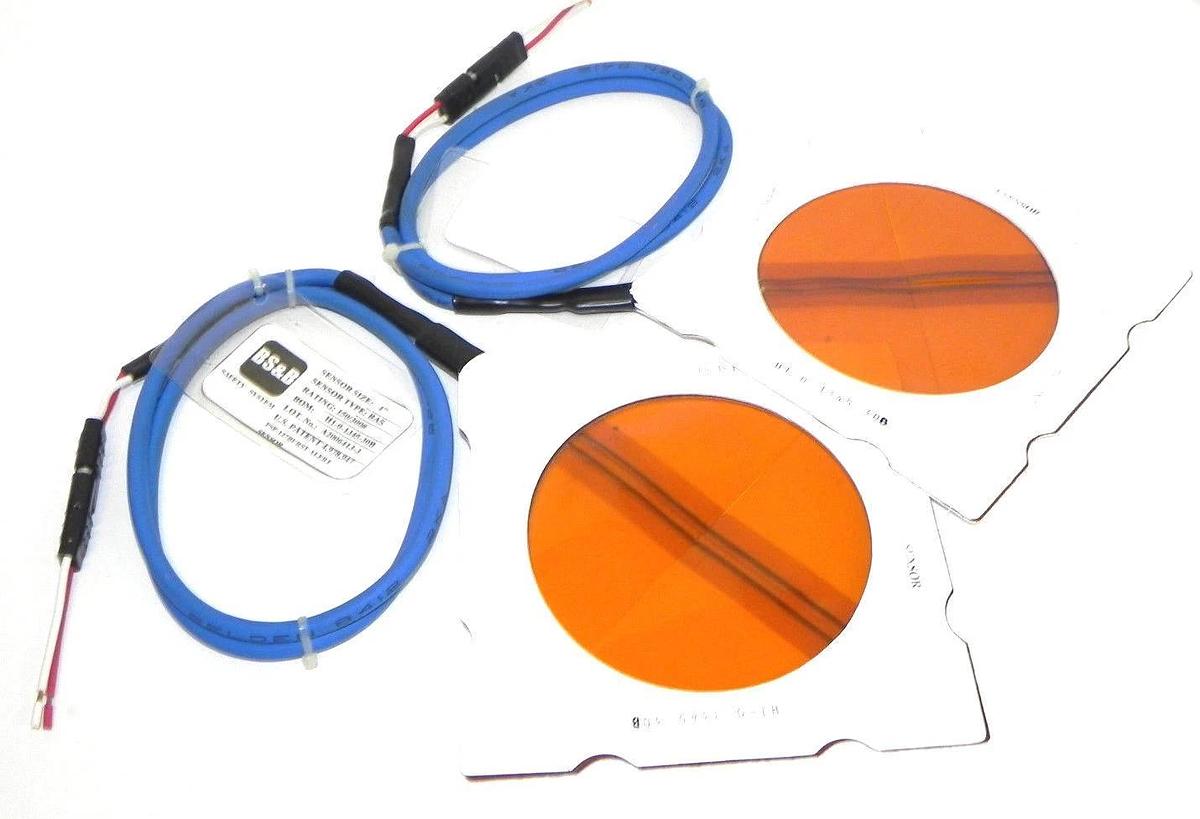 Used LOT OF 2 NIB BS & B SAFETY SYSTEMS, BURST ALERT SYSTEM, H1-0-1345-30B, PSE127