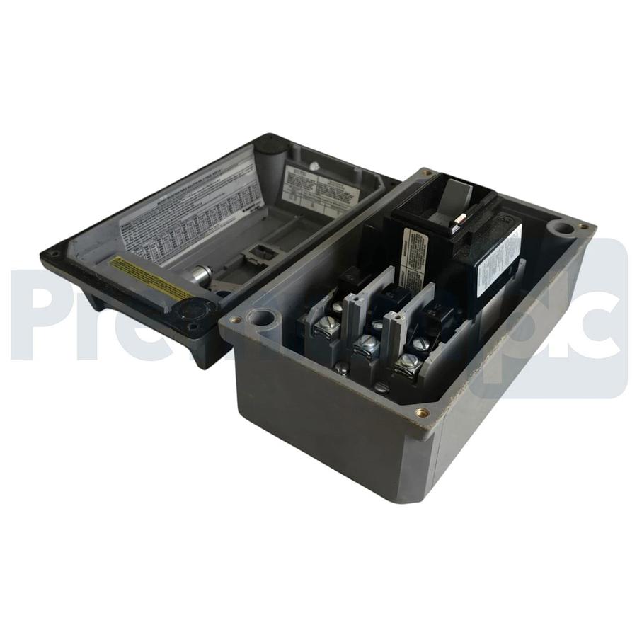 Allen-Bradley 609-ACW /K Manual Motor Starter NEMA Size 0 Type 4X Enclosure NSNP