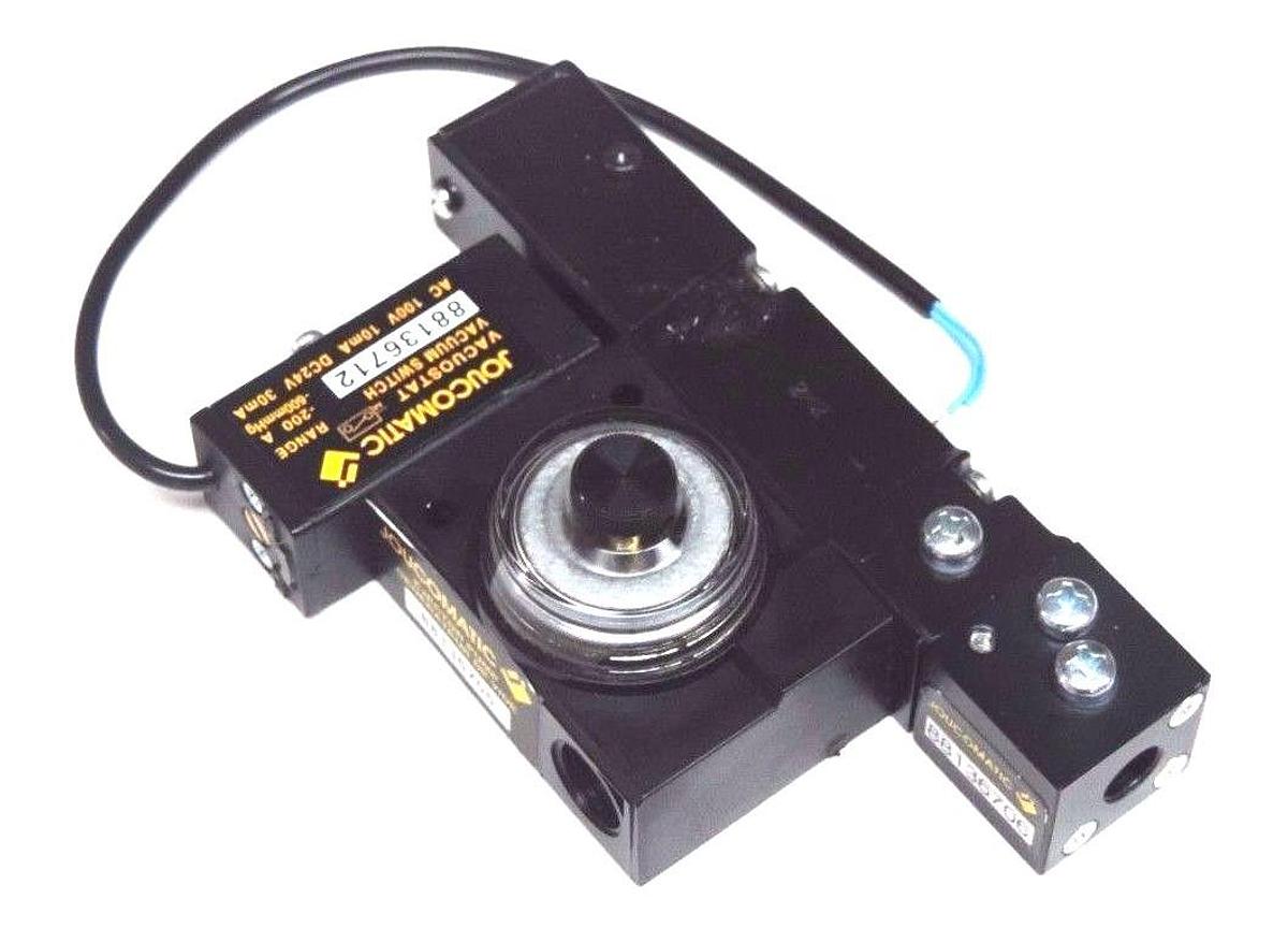 Used NIB ASCO JOUCOMATIC 88136705 EJECTOR PUMP W/ 88136712 VACUUM SWITCH, 88136706