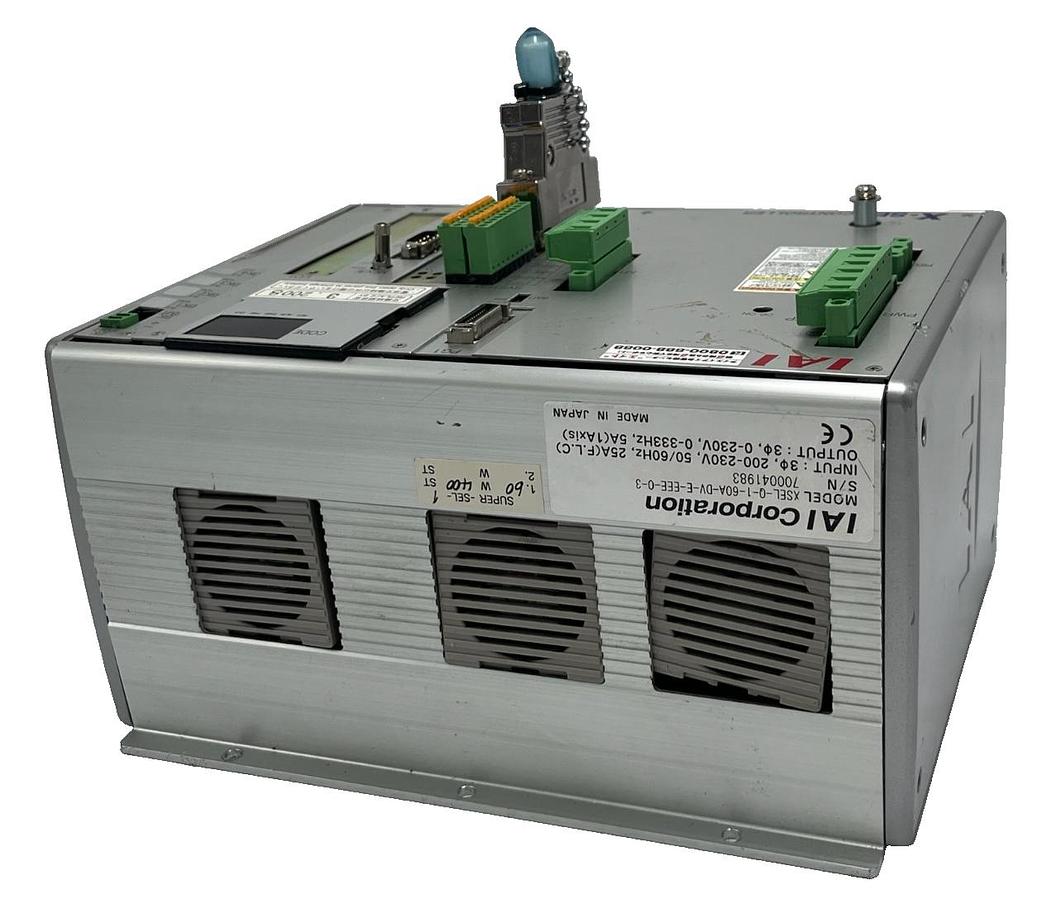 Used IAI Corporation XSEL-Q-1-60A-DV-E-EEE-0-3 Multi-Axis Controller