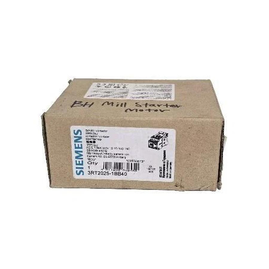 Used NIB SIEMENS 3RT2025-1BB40 CONTACTOR 3RT20251BB40