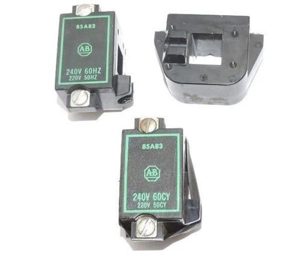 Used LOT OF 3 ALLEN BRADLEY 85A83 COILS 240V 60CY, 220V 50CY