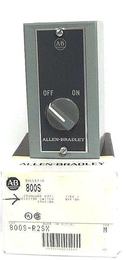 NIB ALLEN BRADLEY 800S-R2SX SELECTOR SWITCH 800SR2SX, SER. M