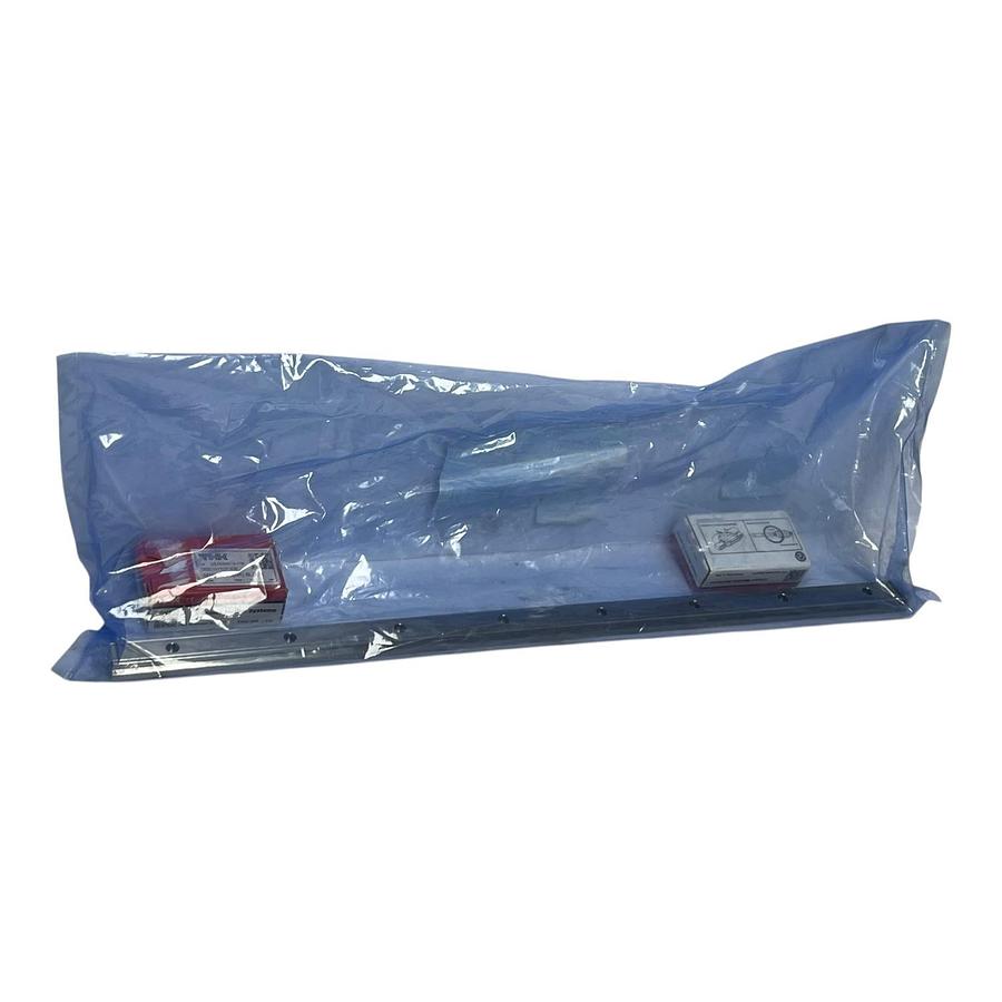 Used THK SR15W2SS-480L G30 Linear Guide Rail 480mm with 2 SR15W Blocks New Surplus