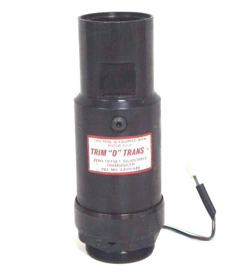 Used TRIM "O" TRANS ZERO OFFSET ADJUSTABLE TRANSDUCER TRIM O TRANS