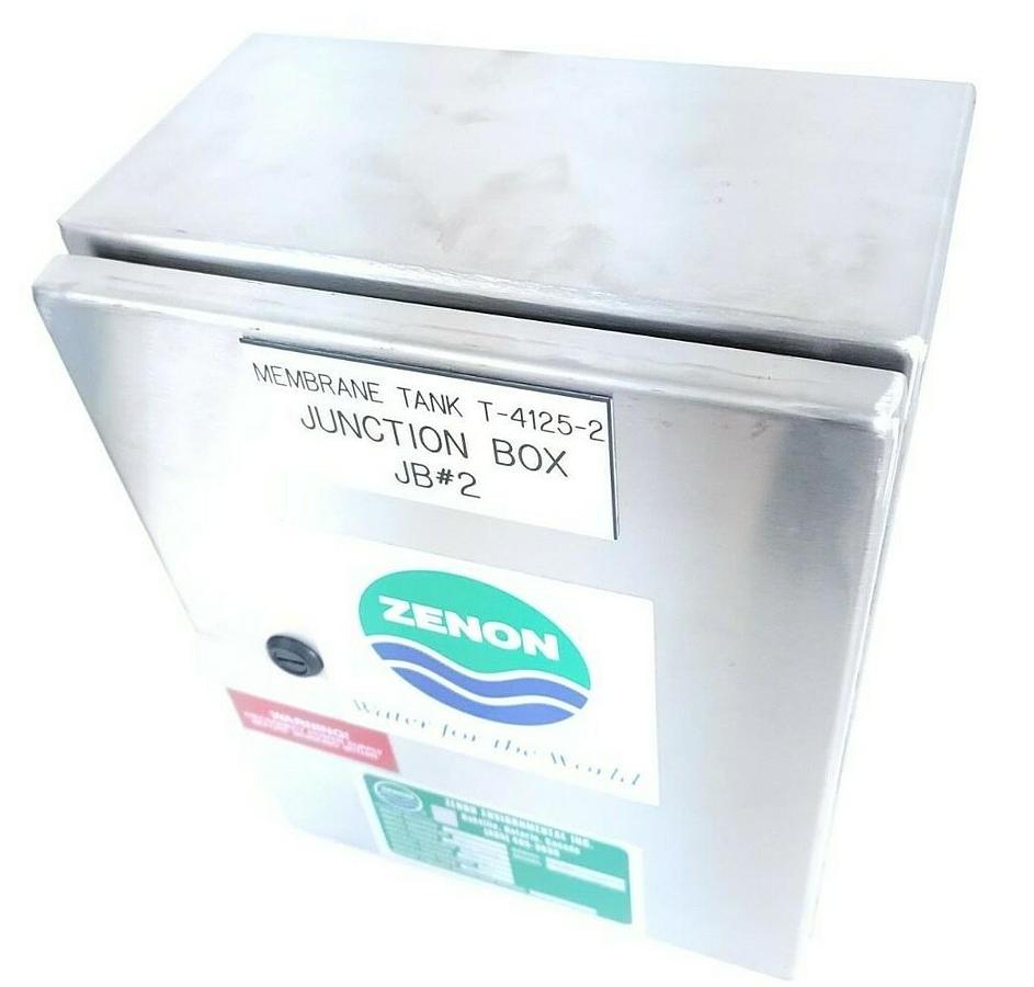 NEW ZENON ENVIRONMENTAL 200131-JB#2 ENCLOSURE TYPE NEMA4X 120VAC 3A