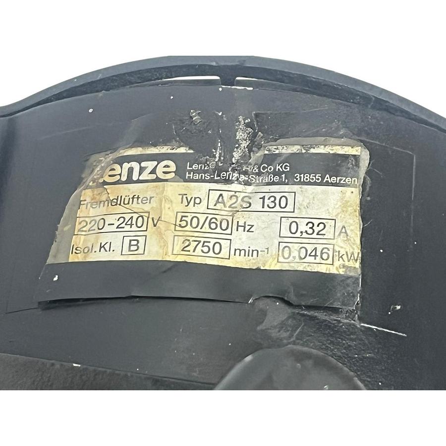 Used Lenze MDFKARS090-22 AC Servo Motor 6.9kW 390V with A2S 130 Cooling Blower Fan