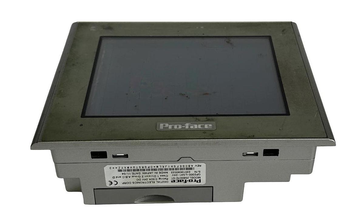 Used PROFACE GP2300-LG41-24V / 2980070-01 GP2000 OPERATOR INTERFACE HMI 24VDC 0.92A