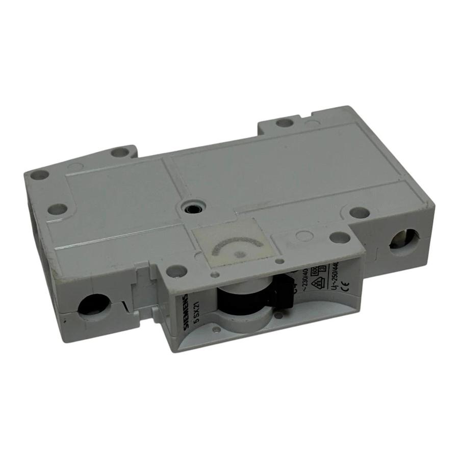 Lot of 4 Siemens 5SX21 C4 Miniature DIN Rail Circuit Breaker 4A 1-Pole