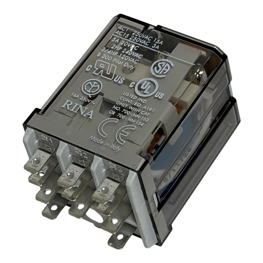Used New Allen-Bradley 700-HB33Z24 24VDC 15A Power Relay Series E