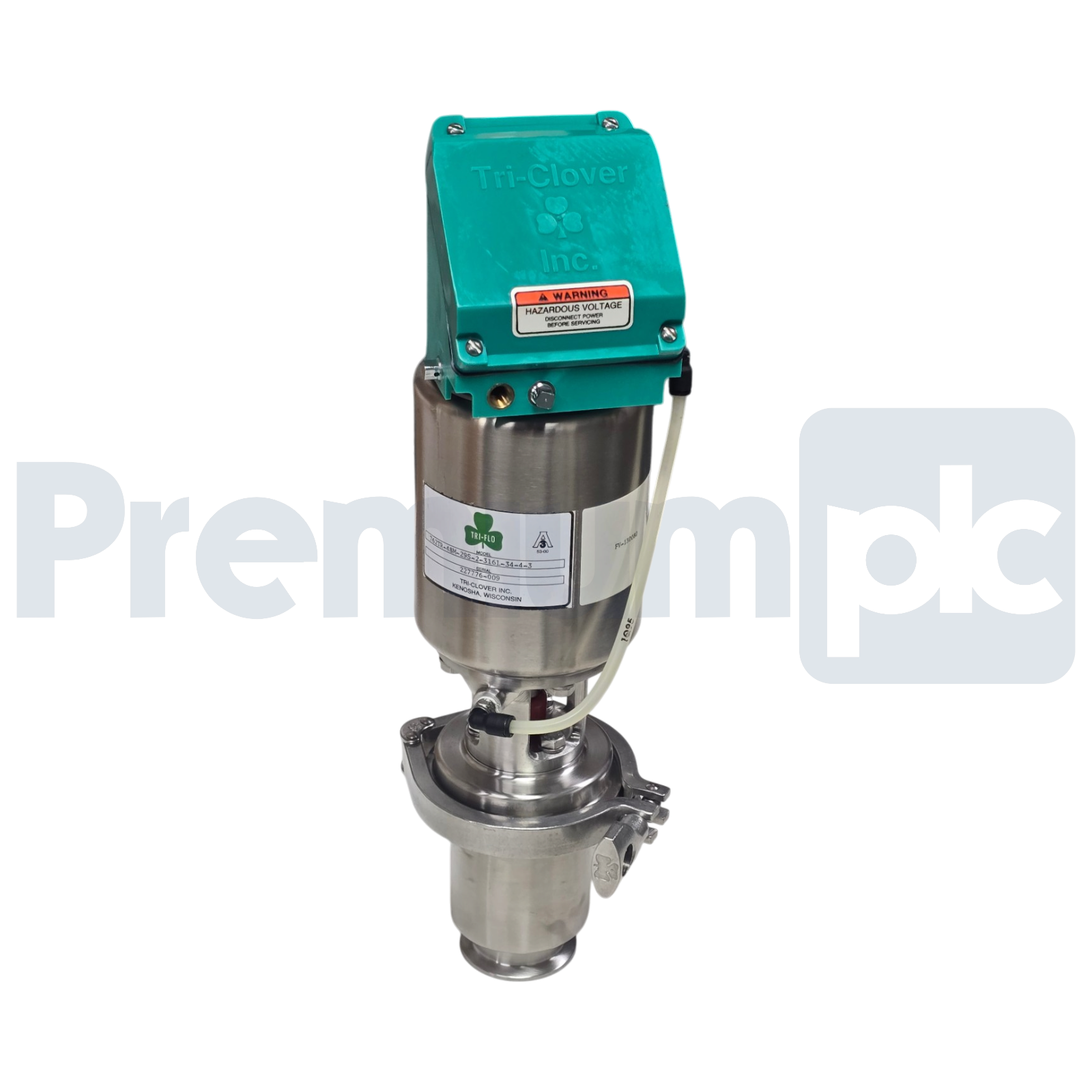 Used Alfa Laval Tri-Clover 762TR-48M-29S-2-316L-34-4-3 Sanitary Valve 2" 316L SS NEW