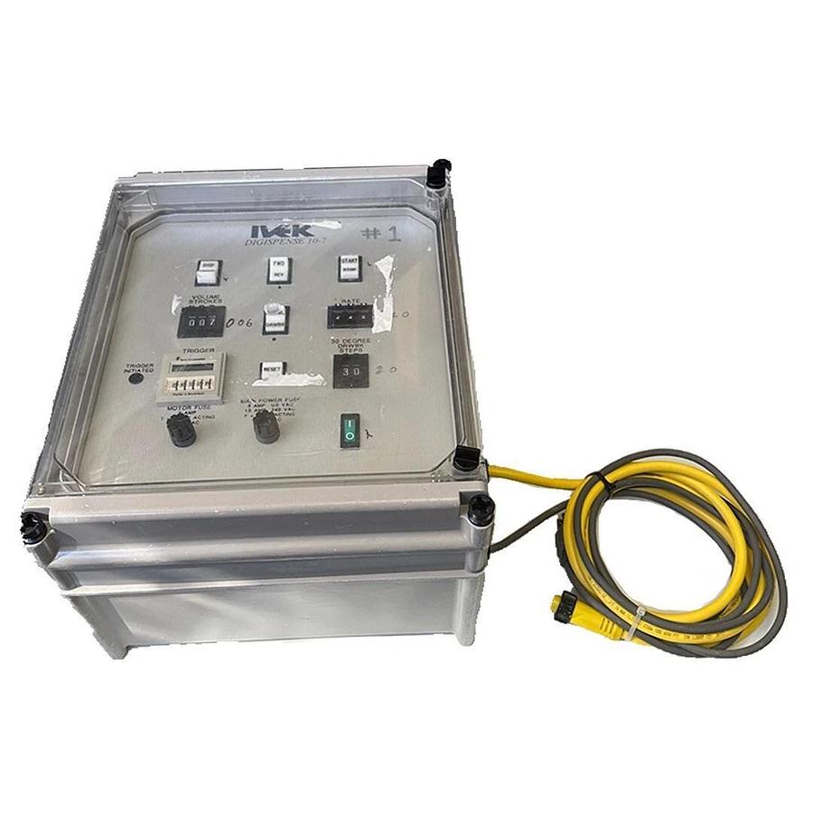 Used IVEK DS10-7-DE-HD-16MM / DS107DEHD16MM DIGISPENSE 10-7 PUMP CONTROLLER