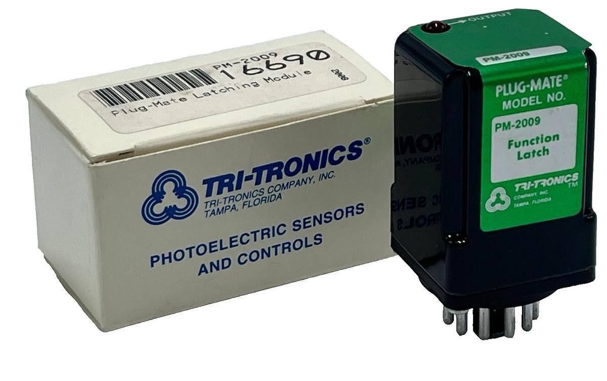 TRI-TRONICS PM-2009 Plug-Mate Amplifier 10-30VDC NPN/PNP Sensor Module PM2009