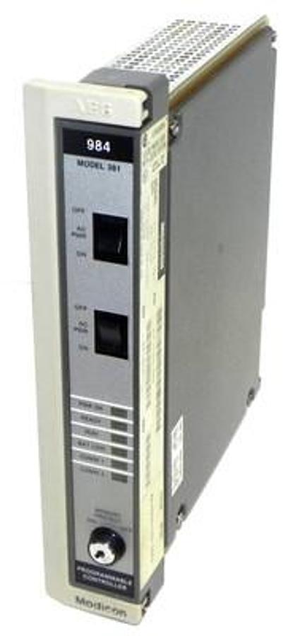 Used MODICON PC-0984-381 CPU PROGRAMMABLE CONTROLLER P/N: AS-9584-000