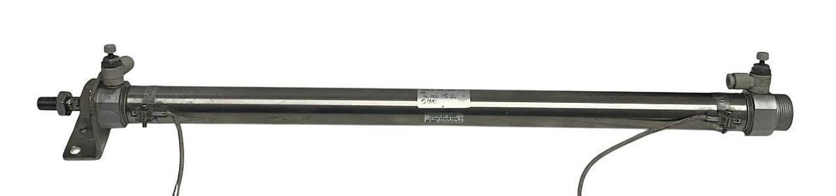 Used SMC CDM2L25-400Z-M9BL-X142 / CDM2L25400ZM9BLX142 PNEUMATIC CYLINDER D-M9B USNP