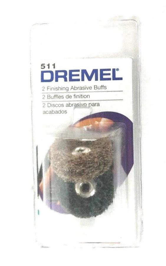 Used LOT OF 8 NEW DREMEL 511 FINISHING ABRASIVE BUFF WHEEL KITS 180&280 GRIT 5000511