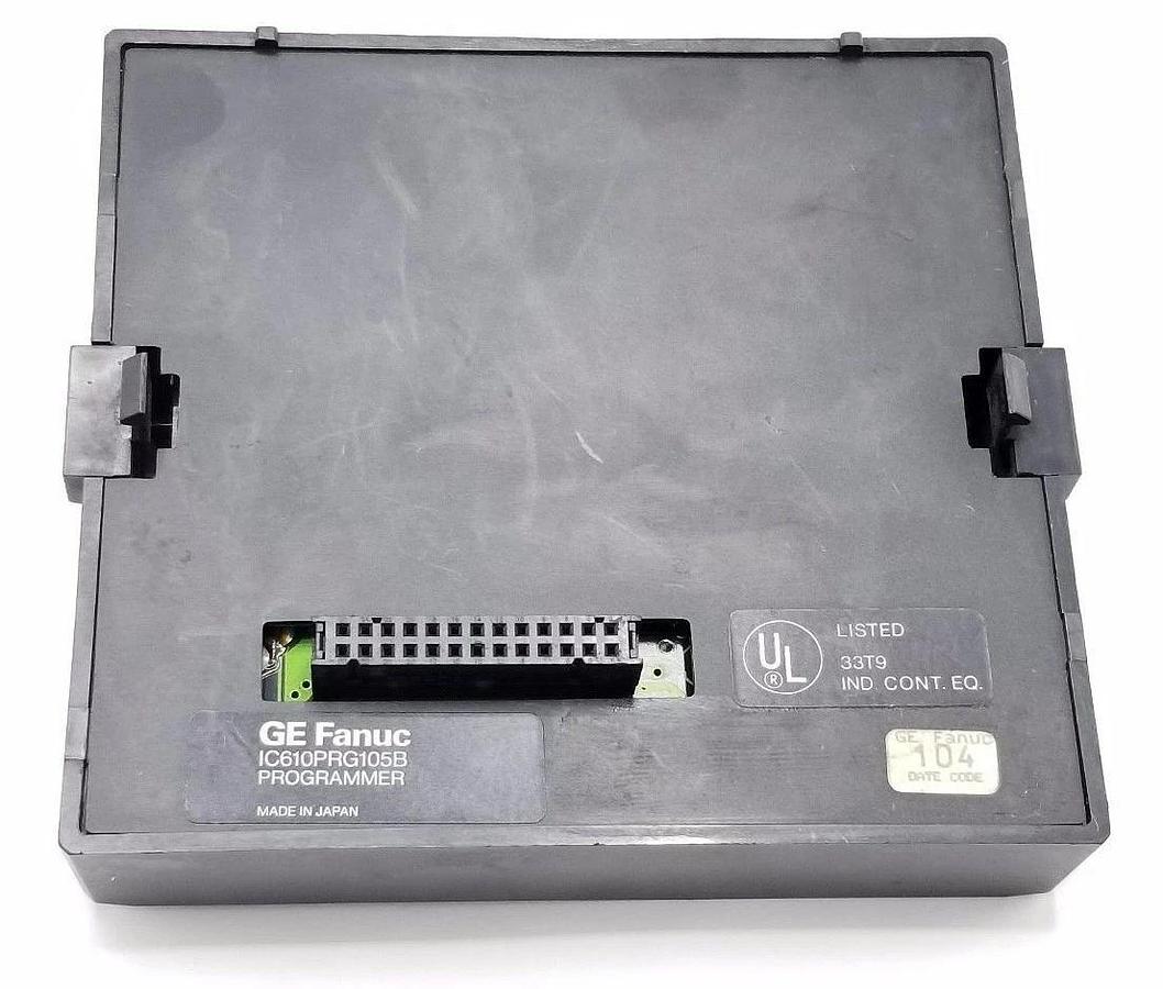 Used GE FANUC IC610PRG105B HANDHELD PROGRAMMER (NO KEYS)