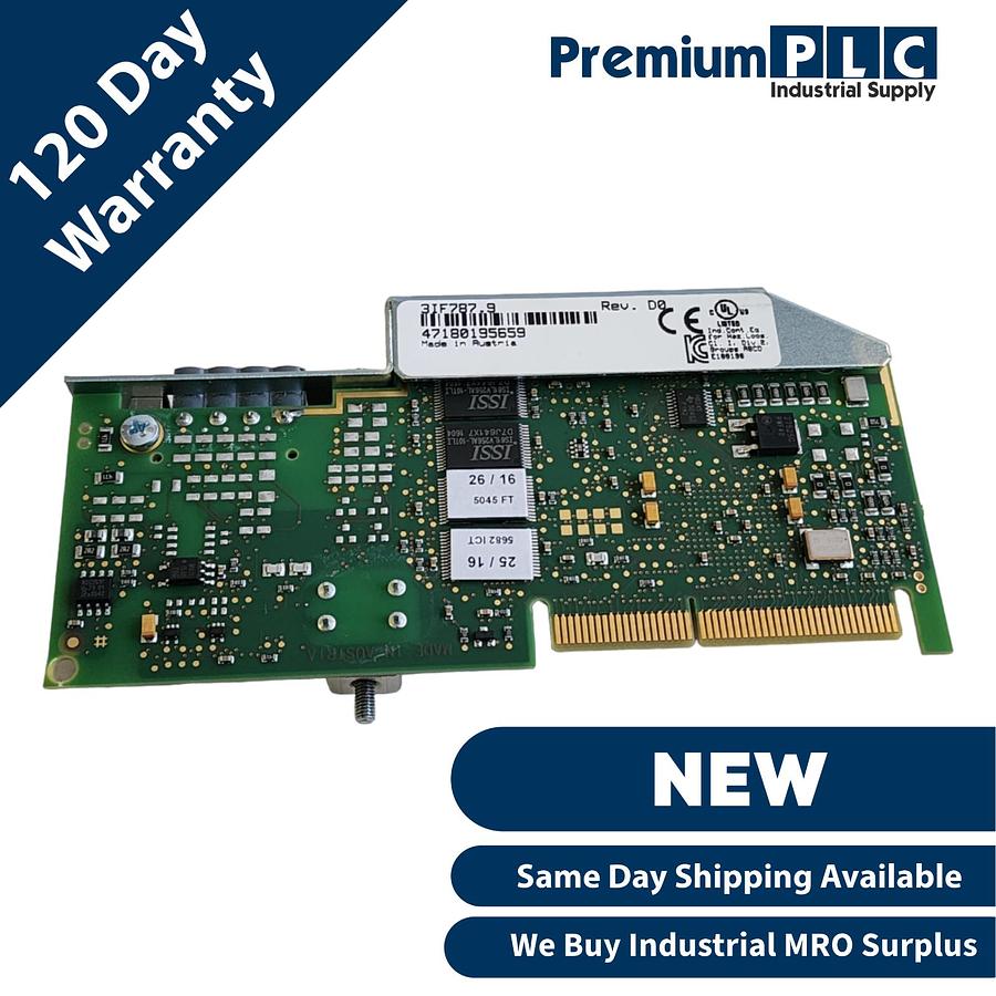 Used NEW B&R 3IF787.9 REV. D0 aPCI INTERFACE MODULE, 1 POWERLINK, 3IF7879