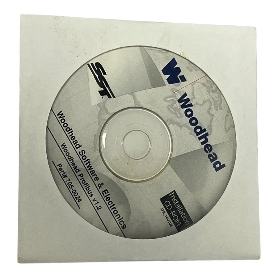 Used Woodhead SST-PB3-PCU PROFIBUS Interface Card Rev: 1.3.3 + CD-ROM V1.2