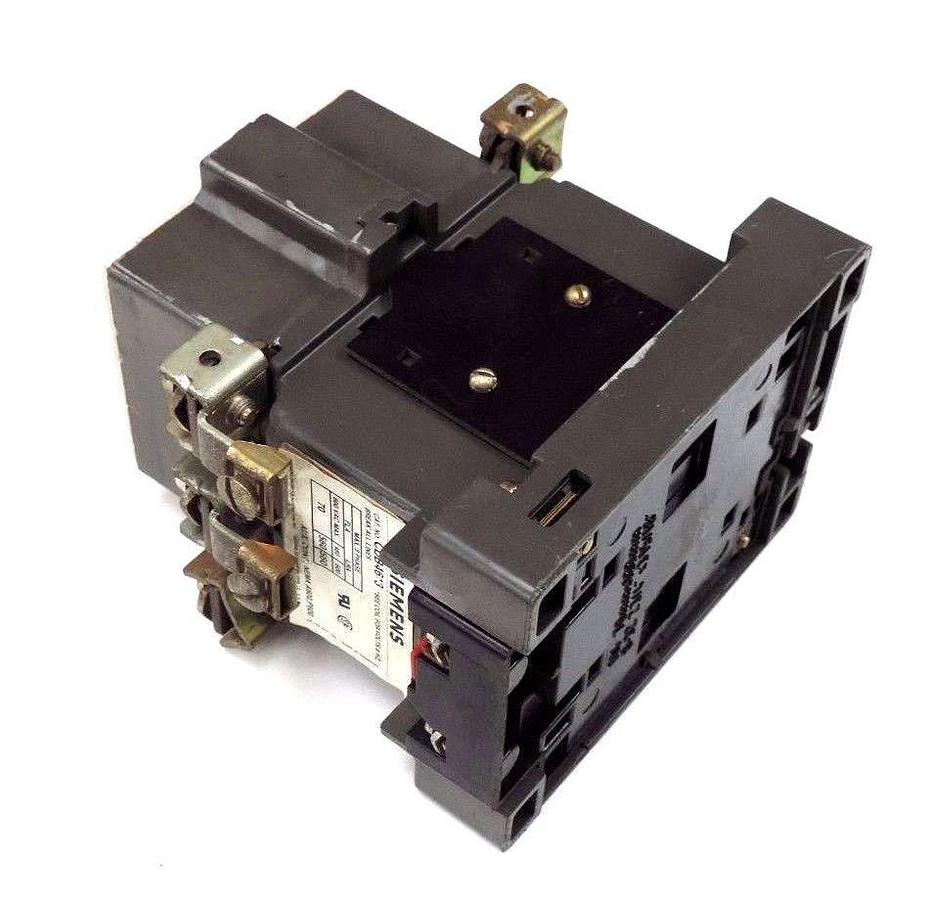 Used SIEMENS CDB46*3 CONTACTOR 600VAC W/ COIL 480/380V, 60/50HZ, CDB463