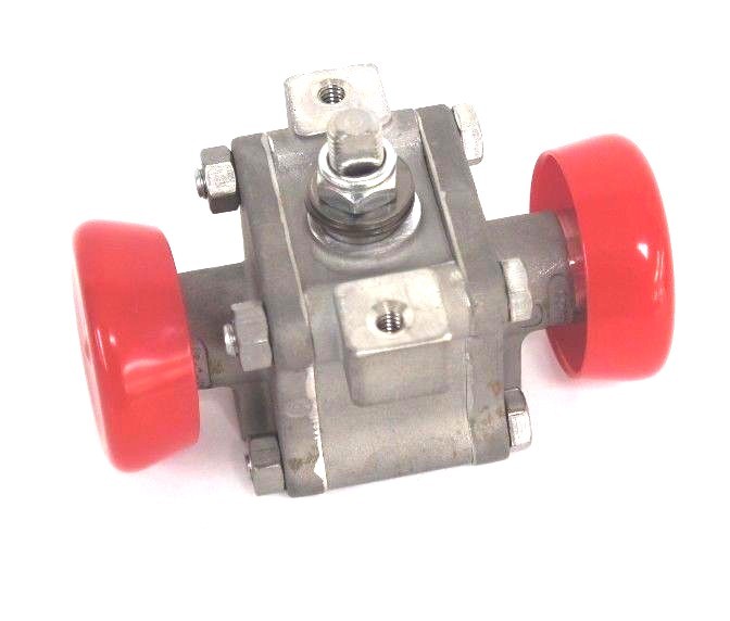 Used NEW WORCESTER FLOWSERVE 1 EWK4466PETC R1 VALVE 1" FLANGE CONNECTION TRIM 316L