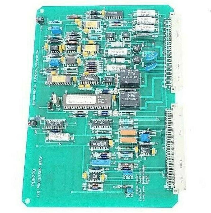 Used ENVIRONMENTAL ELEMENTS CORP. PD0798 I/O PROCESSOR ASSY.