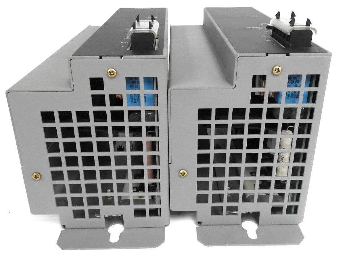Used LOT OF 2 ALLEN BRADLEY 1771-P7 D POWER SUPPLIES 120/220V SER. D REV. A02