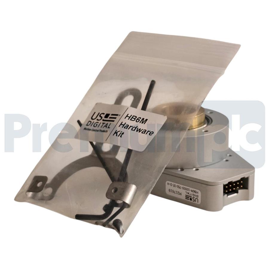 US Digital HB6M Hollow Shaft Optical Encoder 3/4" Bore HB6M-10000-750-IE-D-H NEW