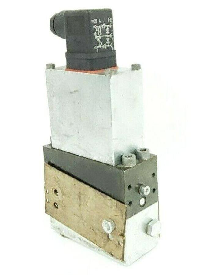 Used NEW ENERPAC VP22 SOLENOID VALVE 110 VAC, 5000 PSI (350 BAR) VP-22-0501