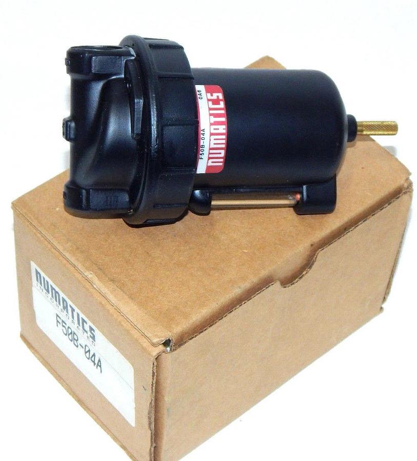 NUMATICS F50B-04A HIGH FLOW FILTER, 3/4" NPT, WITH AUTO DRAIN F50B04A