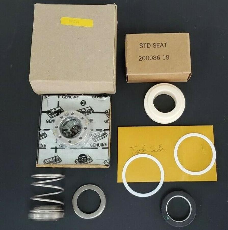Used NEW JOHN CRANE M02764 SEAL KIT W/ 200086-18 STD SEAT & SPRING ASSEMBLY
