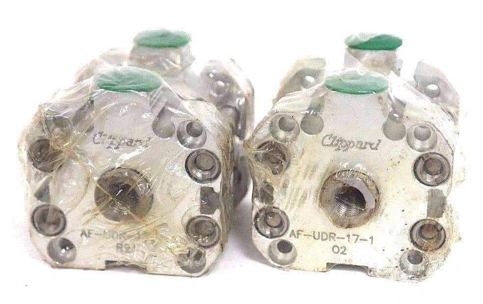Used LOT OF 2 NEW CLIPPARD AF-UDR-17-1 COMPACT CYLINDERS AFUDR171
