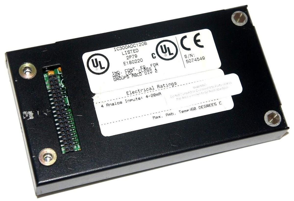 Used GE FANUC IC300ADC120B ANALOG INPUT MODULE IC300ADC120