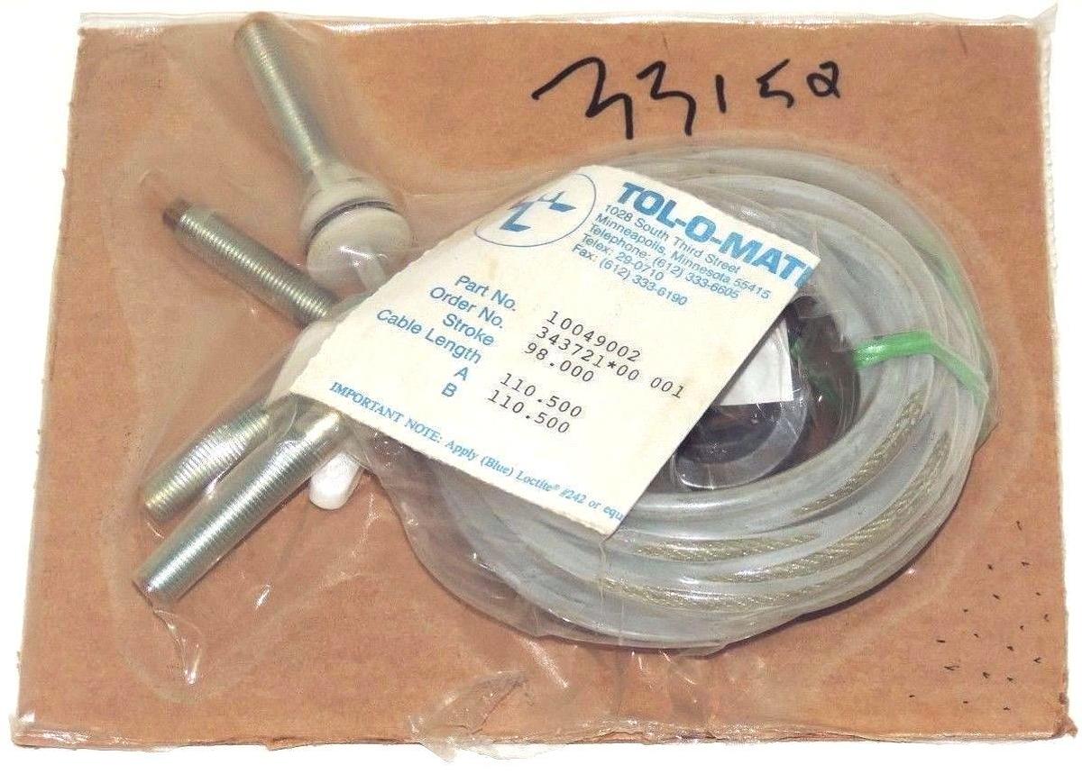 NEW TOL-O-MATIC 10049002 SK98 CYLINDER REPAIR KIT 10049002#14777 10049225