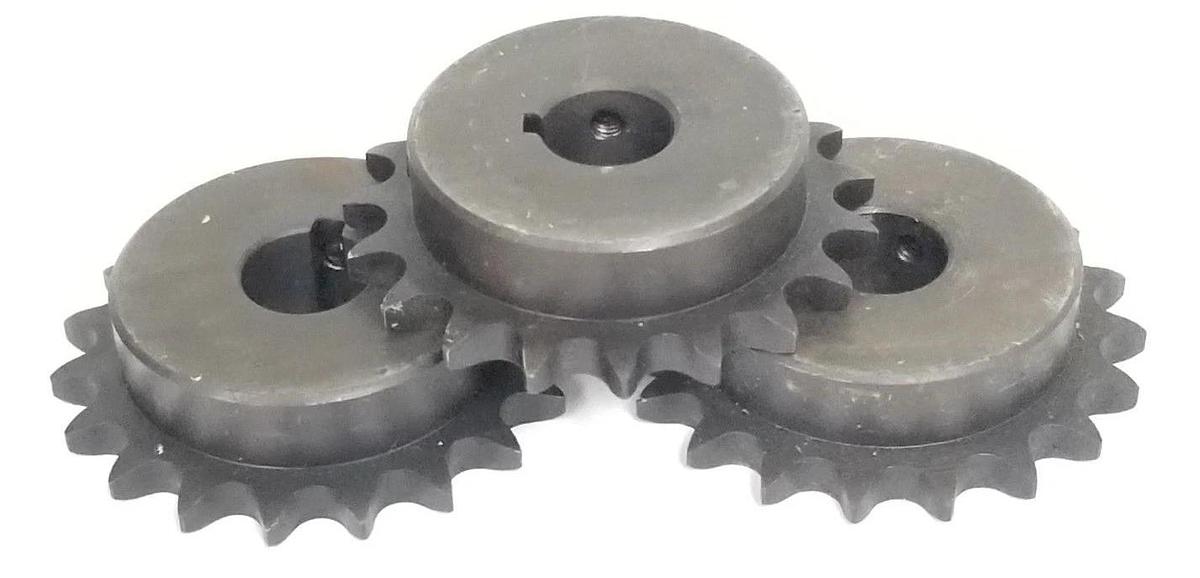 Used LOT OF 3 MARTIN 50B19F 100H SPROCKETS