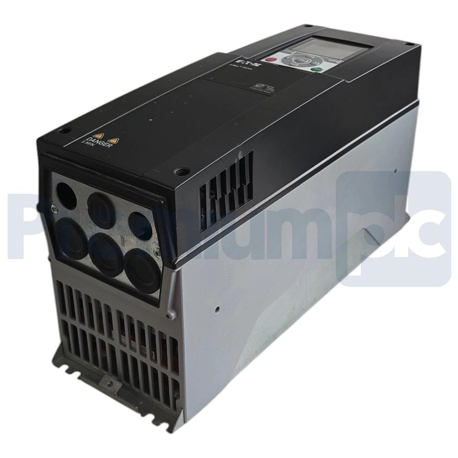 Used Eaton HMX34AG01621-N H-Max AC VFD Variable Frequency Drive 3Ph 480V 10HP USPI