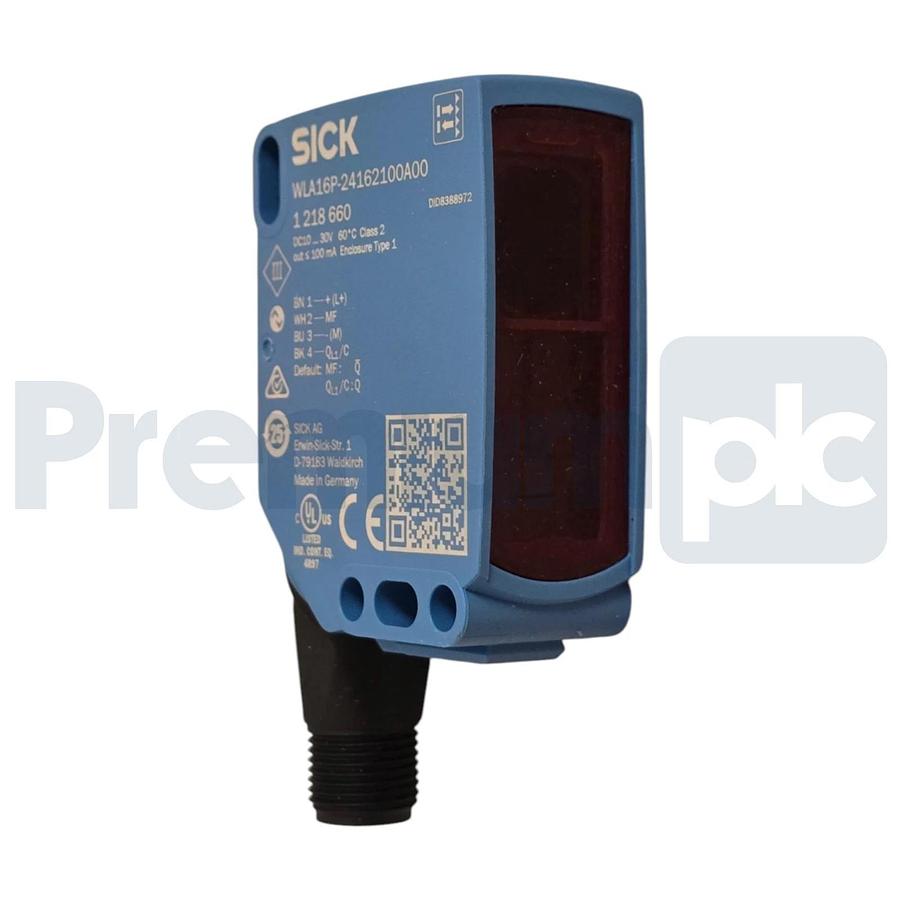 Sick WLA16P-24162100A00 Photoelectric Retroreflective Sensor M12 1218660 NSMP