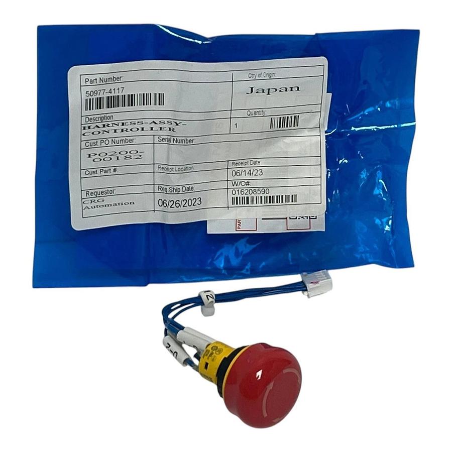 IDEC AB6E-BV E-Stop Pushbutton Switch Kawasaki Robot Controller 509774117 New