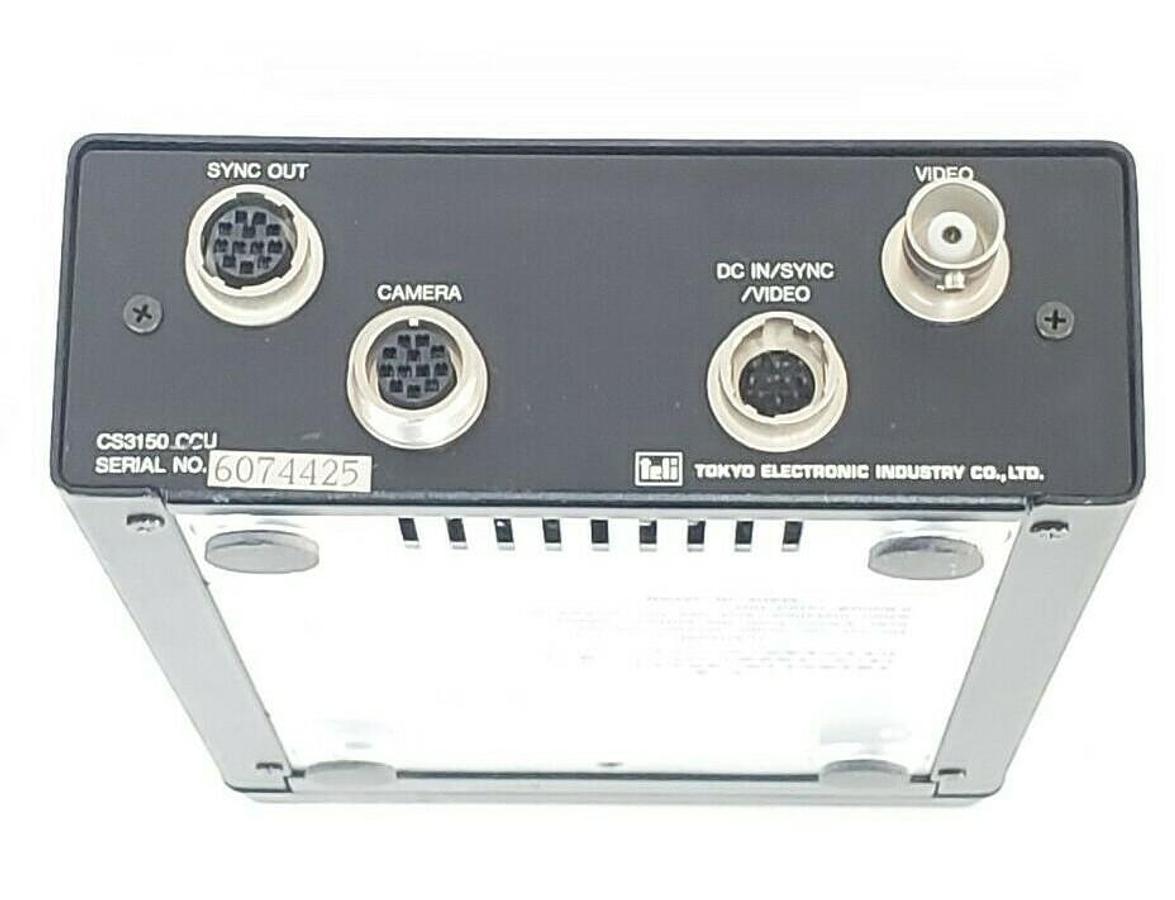 Used TOKYO ELECTRONIC IND. CS3150 CCU CAMERA CONTROLLER CCD