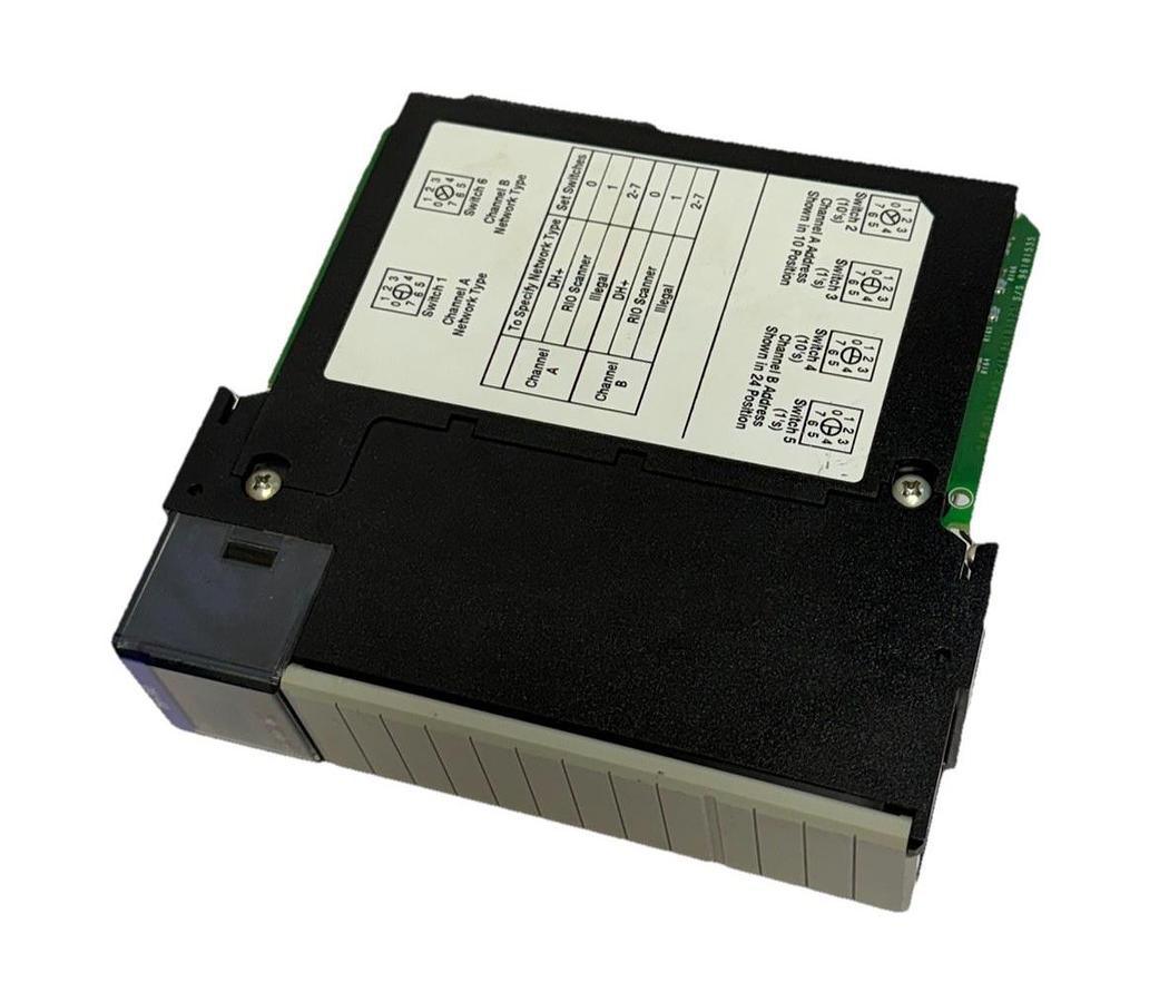 Used ALLEN BRADLEY 1756-DHRIO /B ControlLogix DH+/RIO COMMUNICATION MODULE 1756DHRIO