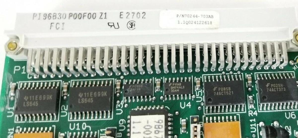 Used XYCOM 10332-00800 DIO MODULE 1033200800, 110551, 70244-703AB