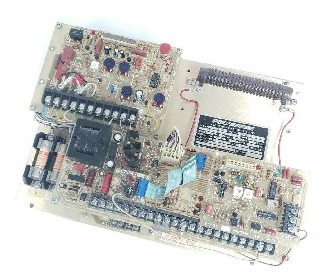 Used POLYSPEDE RSC-101 SC SERIES D.C. DRIVE RSC101